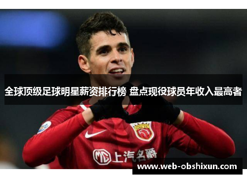 全球顶级足球明星薪资排行榜 盘点现役球员年收入最高者